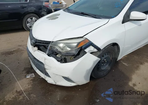 2014 Toyota Corolla Le из США, поврежденный, VIN 5YFBURHE6EP090494